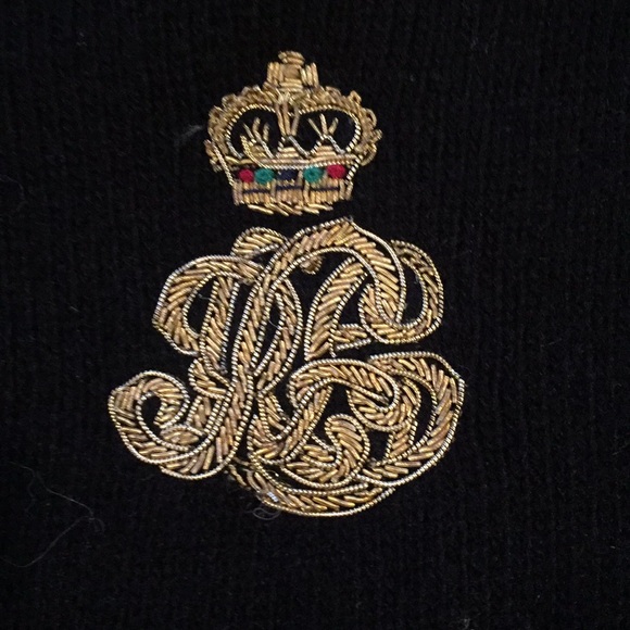 Lauren Ralph Lauren Black roll- neck petite P/M - Picture 2 of 4